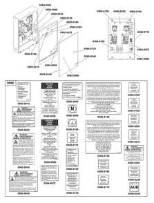 Decals Group - Ats Warning (Used After Serial No. 1023493067) Diagram and Parts List for 040623-00  Briggs and Stratton Generator